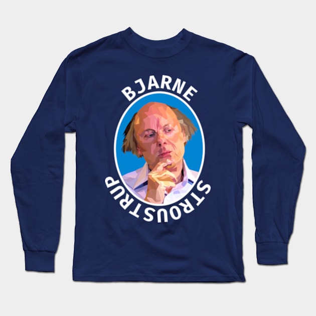 Bjarne Stroustrup Computer Scientist Long Sleeve T-Shirt by Worldengine